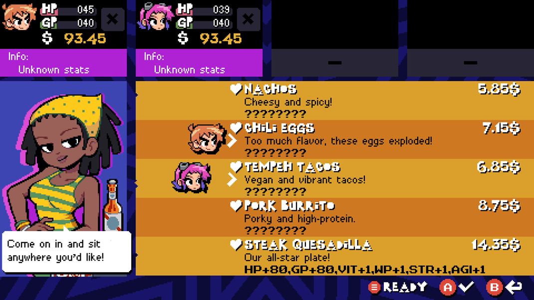 Scott Pilgrim EX Obchody s� d�le�itou s��as�ou hry.