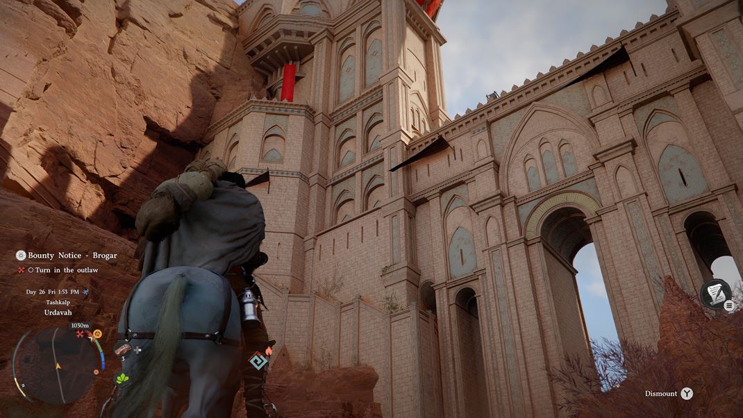 Crimson Desert Enormn� stavby oh�ria.