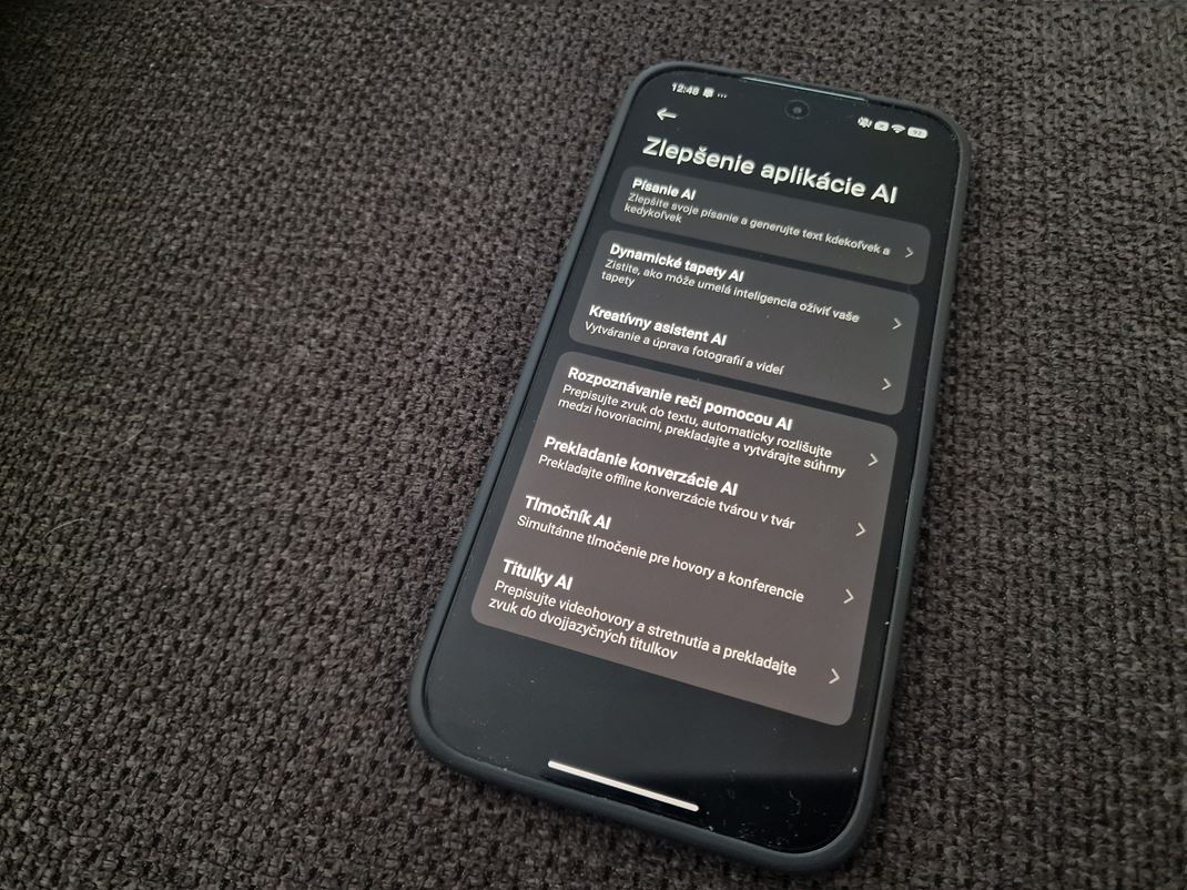 Poco X8 Pro AI funkcie nech�baj�.