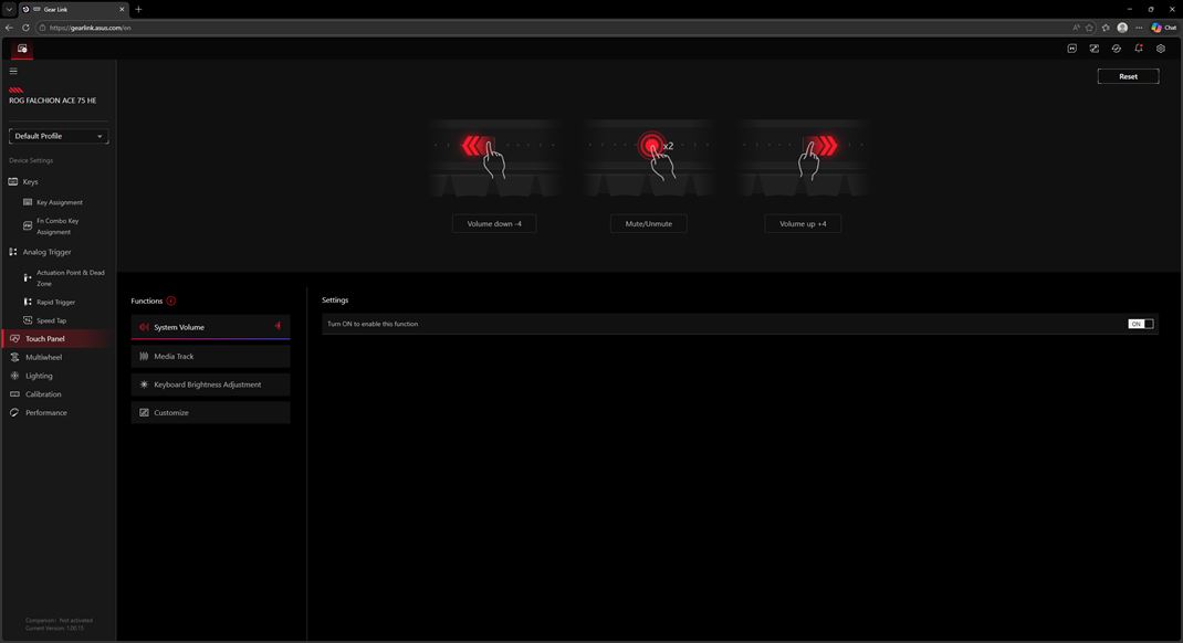ROG Falchion Ace 75 HE 