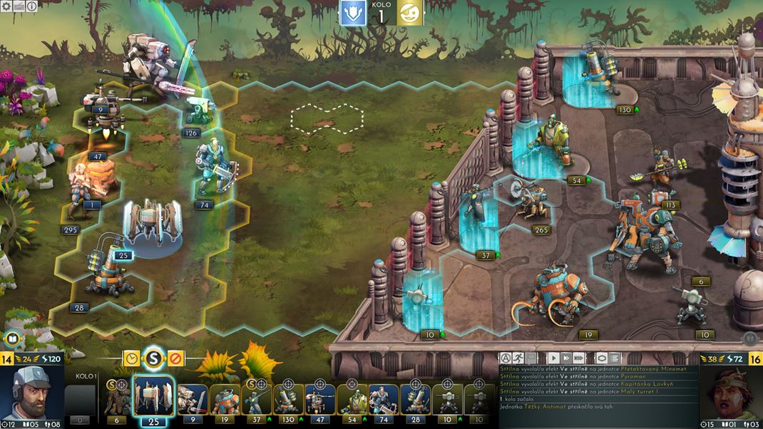 Heroes of Science and Fiction V bojoch m��ete pou�i� aj drah�, ale u�ito�n� s��asti, ako je balistick� �t�t.