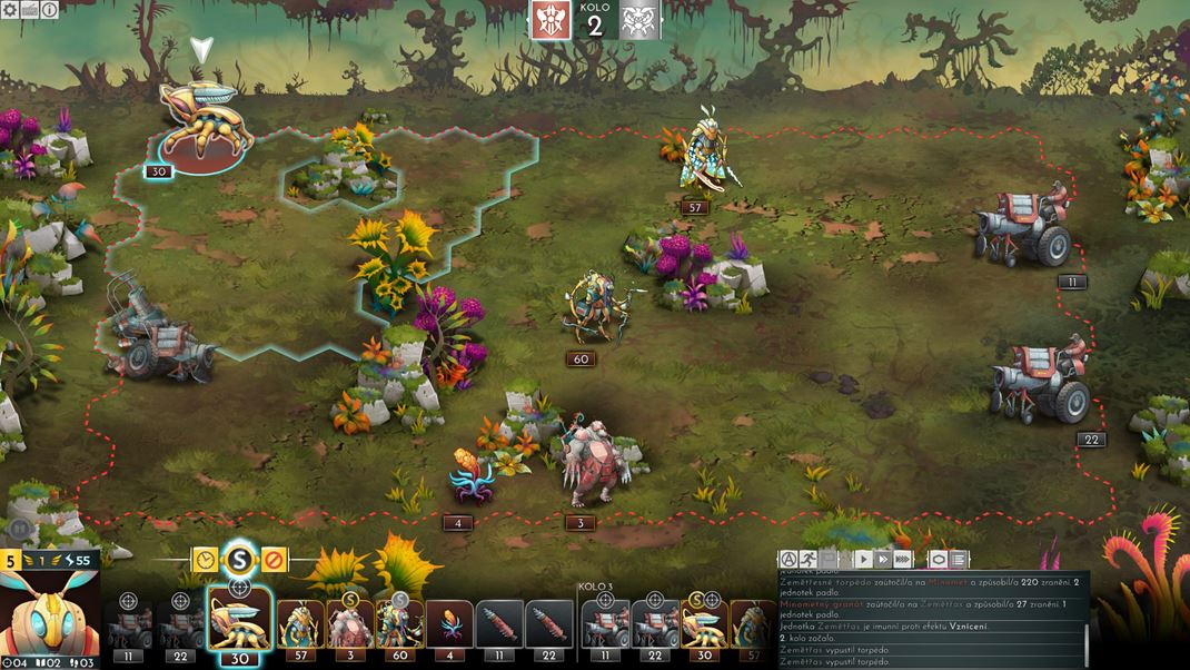 Heroes of Science and Fiction �ahov� bitky s� vydaren� a pon�kaj� r�zne taktick� mo�nosti.