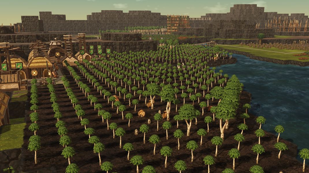 Timberborn Drevo je v hre ve�mi d�le�it� .