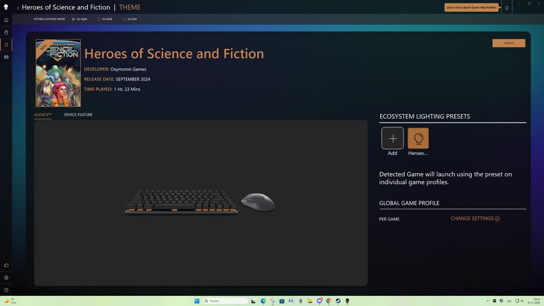 Alienware Pro Wireless Gaming Keyboard 
