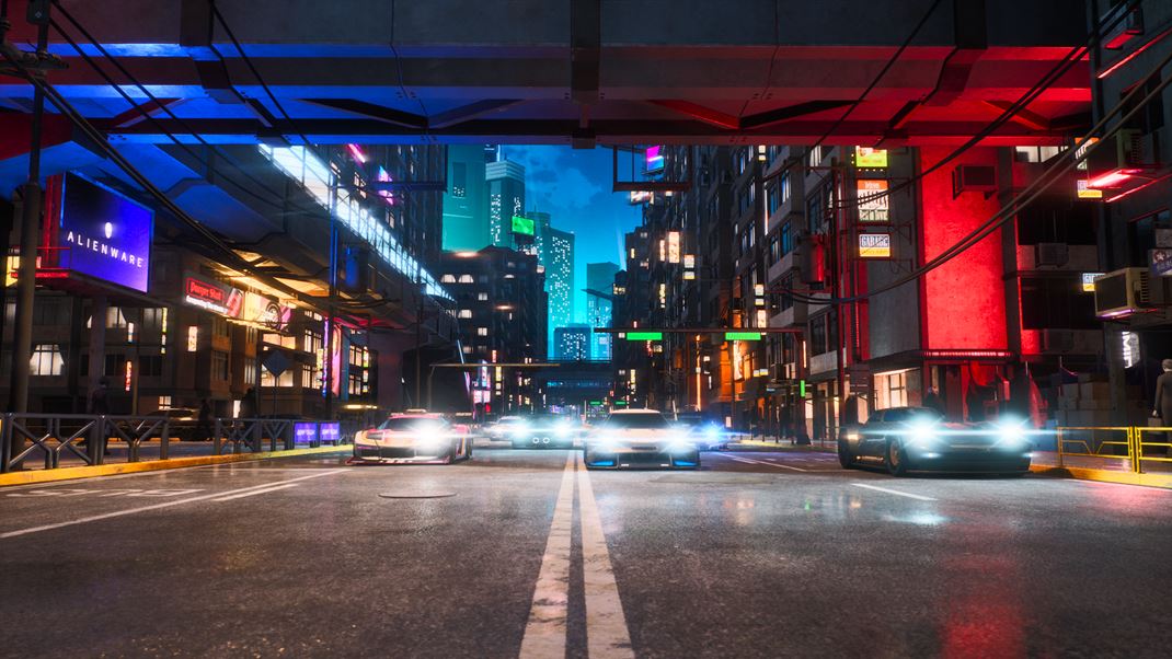 Screamer Hra v�s zavedie do takmer kyberpunkov�ch ul�c