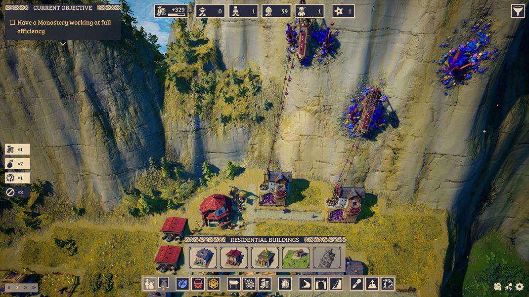 Laysara: Summit Kingdom Nerasty s� na kolm�ch sten�ch, ale nie je probl�m ich odtia� vy�a�i�.