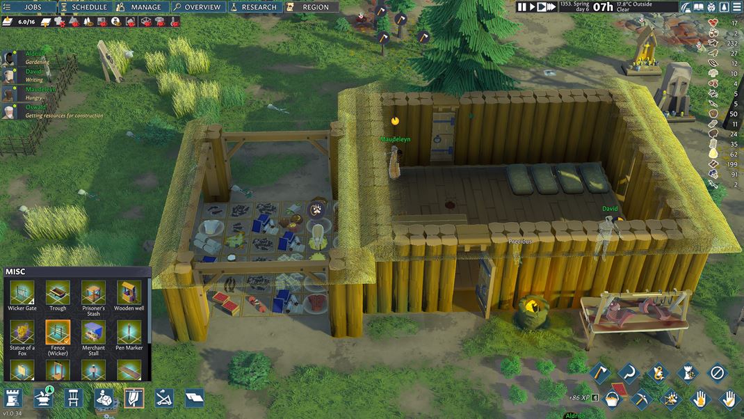 Going Medieval Prv� obydlie a sklad bud� skromn�. Ale to je len za�iatok.