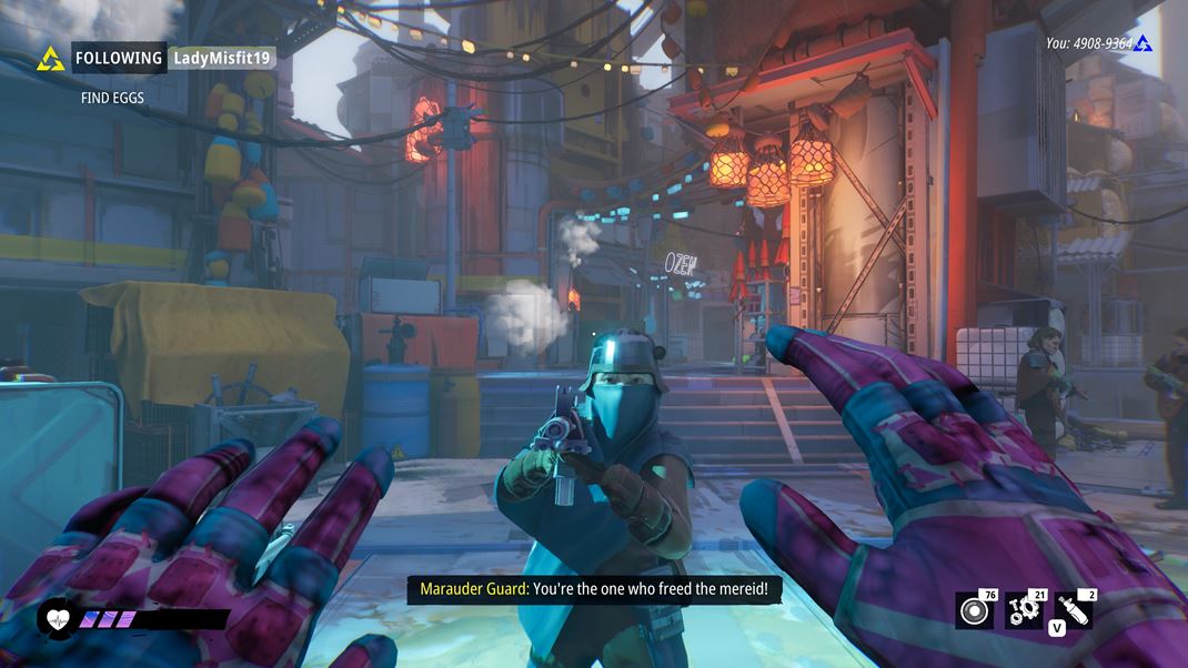 Tides of Tomorrow Streln� zbra� do r�k uchop� len protivn�k.