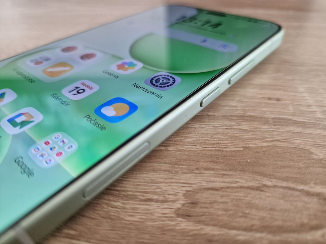 Honor 600 Lite Dotykov� tla�idlo, ktor� si m��ete �ubovolne nadefinova�