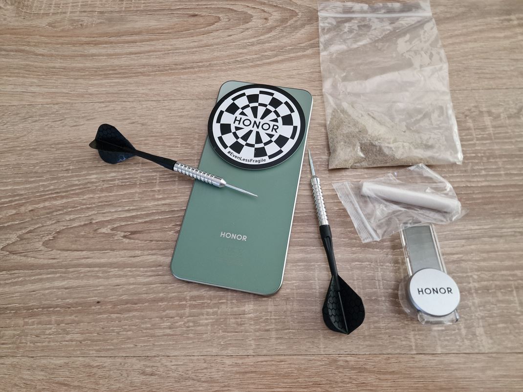 Honor Magic8 lite Testovacia sada, ktor� pri�la s mobilom rovno hovor� - rob si so mnou �o chce�.