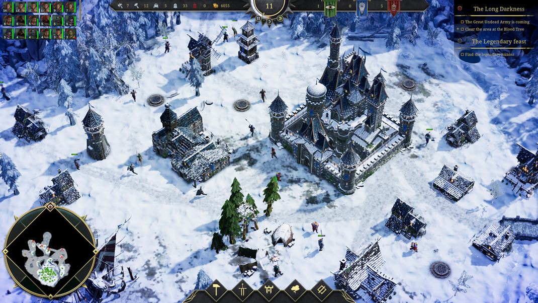 Crown of Greed Biela zimn� krajina vyzer� svie�o a je nebezpe�n� rovnako ako in� mapy.