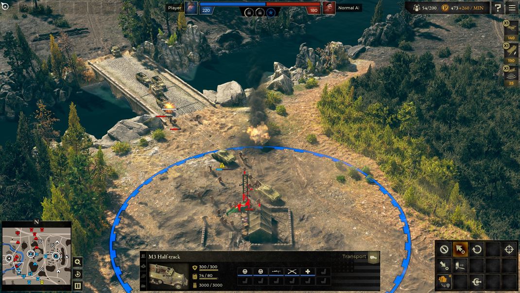 Sudden Strike 5 Skirmish a multiplayer s� dynamick� a m�p mohlo by� ur�ite viac.