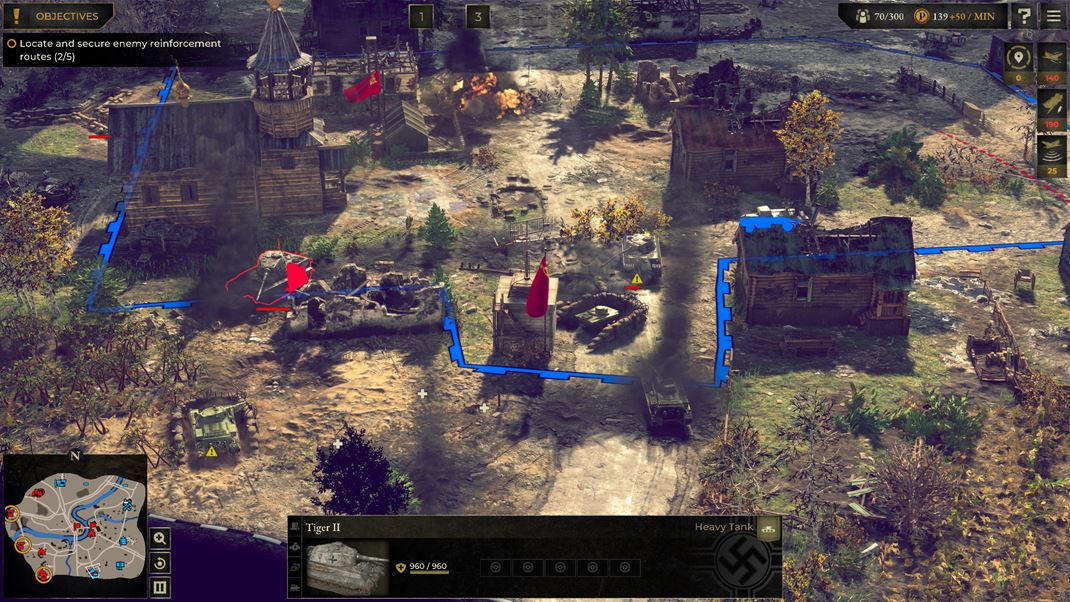 Sudden Strike 5 Niektor� tanky s� takmer nezni�ite�n�, napr�klad Tiger II.