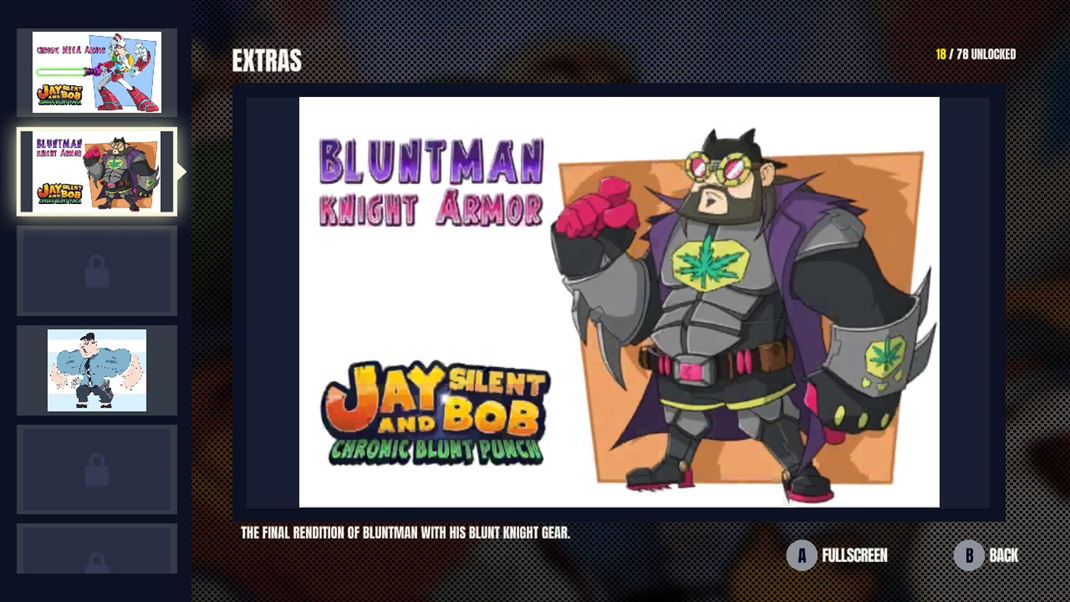 Jay and Silent Bob: Chronic Blunt Punch N�jdete tu aj men�iu gal�riu bonusov