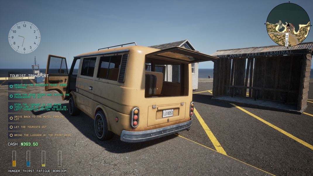 Driving Life Psa�ieri a ich bato�ina nalo�en�, hor sa sp� do motela.