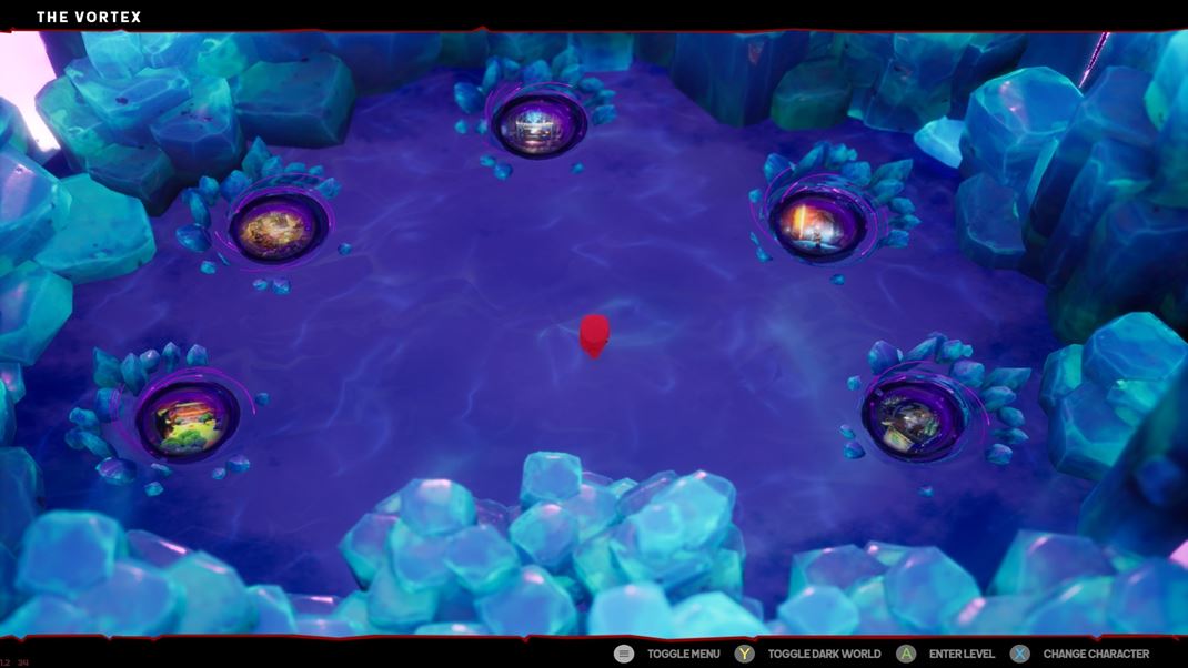 Super Meat Boy 3D �ak� v�s 5 r�znych svetov, a to aj v ich temnej podobe.