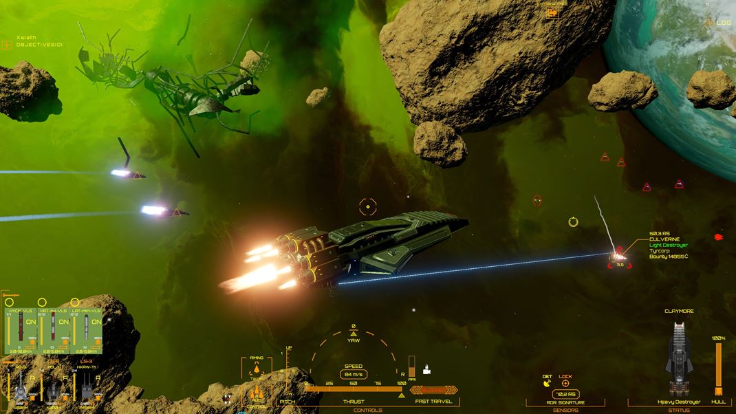 Space Reign Niektor�m scen�ri�m napriek jednoduch�ej grafike nech�ba p�vab.