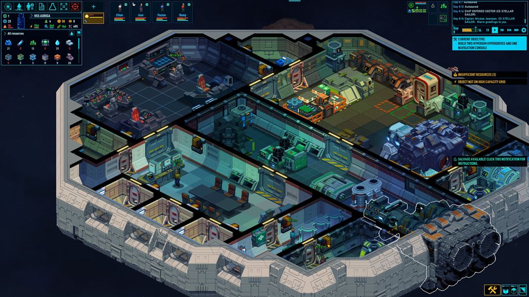 Space Haven Interi�r sa d� naplno vyu�i� a zaplni�.