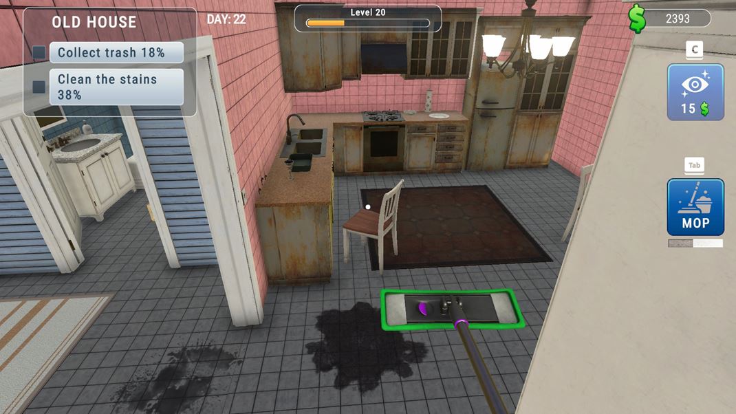 House Cleaner Simulator Text�ry �piny s� asi �tyri a opakuj� sa na bizarn�ch miestach.
