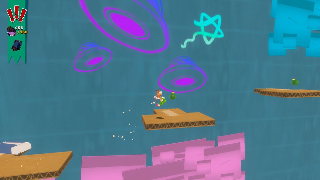 Bubsy 4D Ovl�danie ob�as p�sob� �arbavo