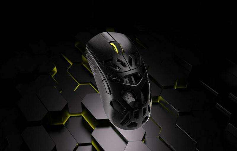 Corsair Sabre v2 Pro Wireless MG + Corsair MM Glass