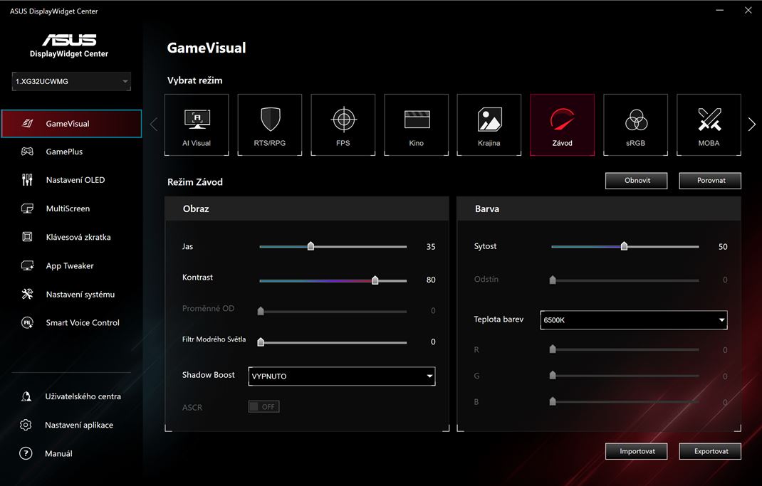 Asus ROG Strix OLED XG32UCWMG 4K