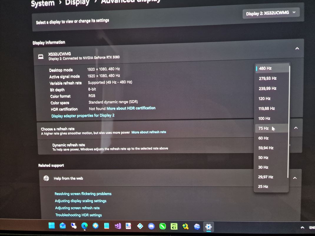 Asus ROG Strix OLED XG32UCWMG 4K