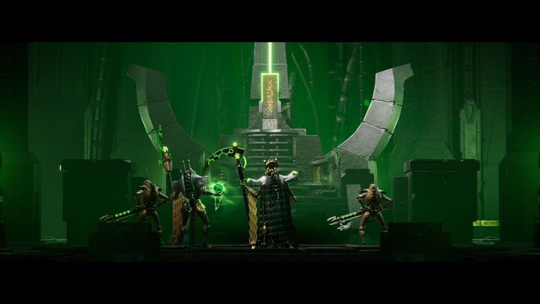 Warhammer 40,000: Mechanicus II Prestrihov�ch sc�n je dostatok. 