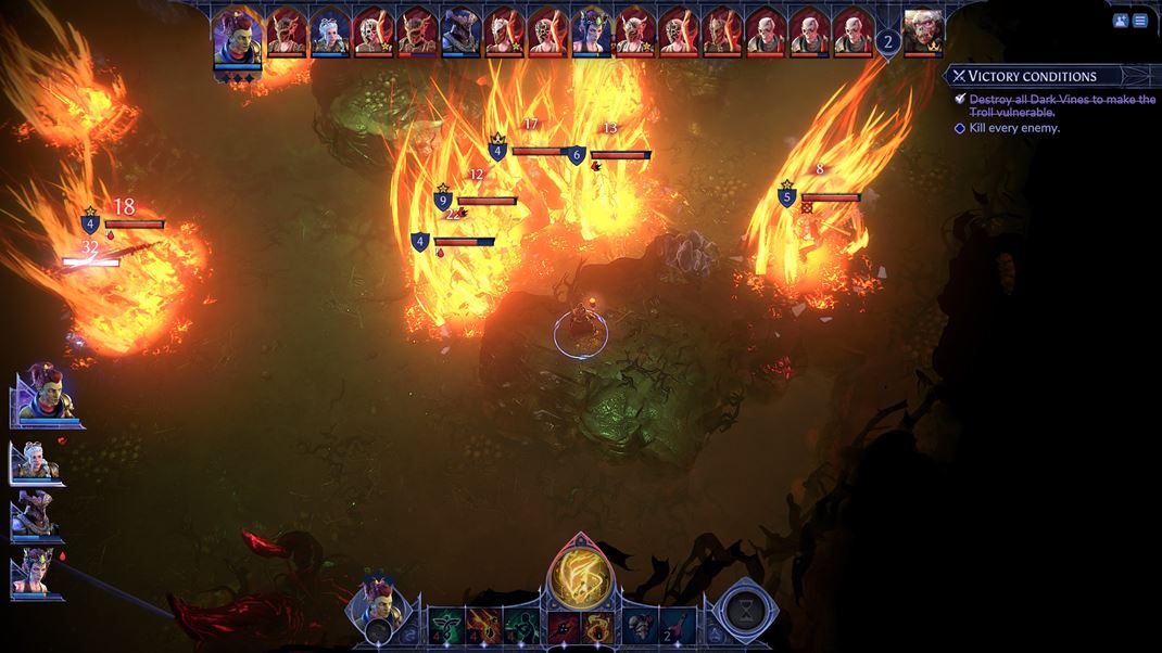 Terrinoth: Heroes of Descent Po nabit� m��ete pou�i� vysoko��inn� �peci�lne schopnosti.