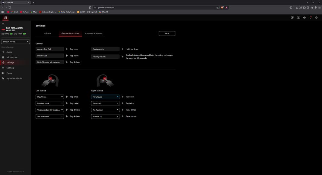 ROG Cetra Open Wireless 