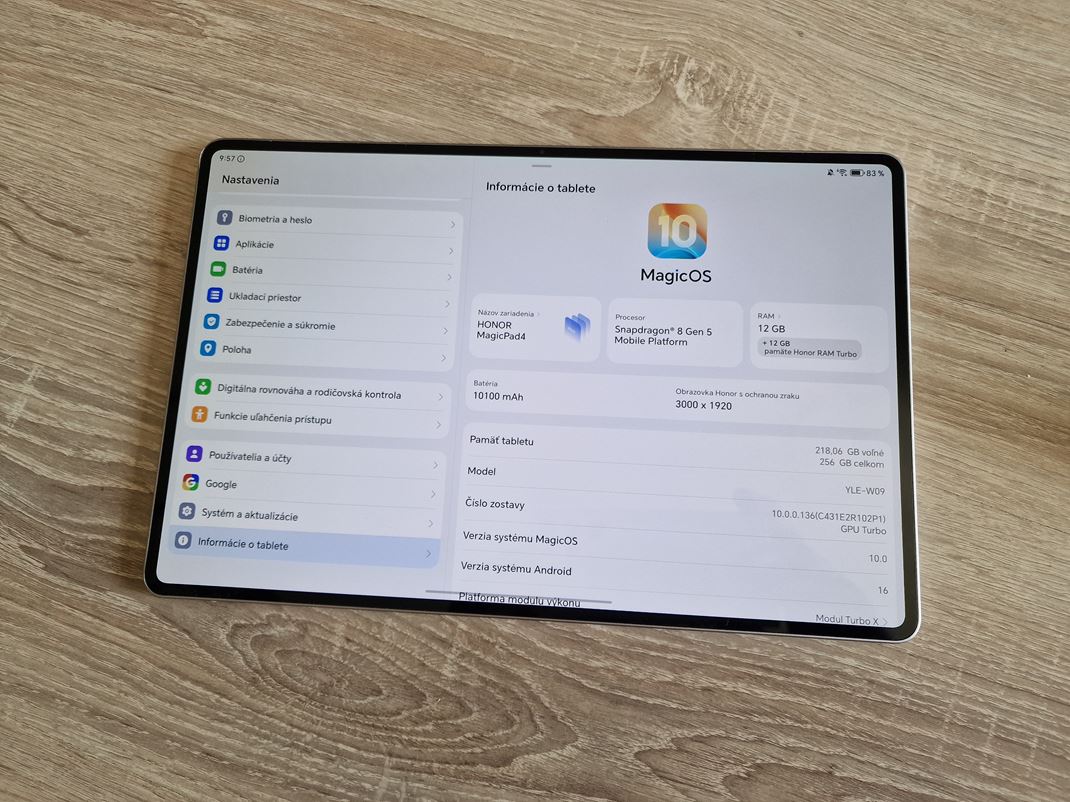 Honor MagicPad 4 