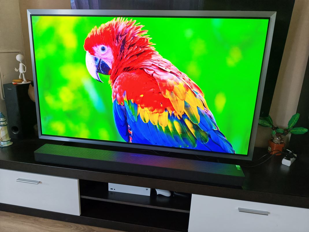Samsung OLED 65'' S99H Farby bud� ve�mi p�sobiv�.