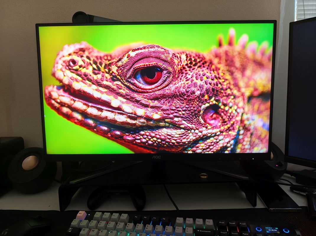 27'' AOC U27G4XM - 4K dual mode monitor