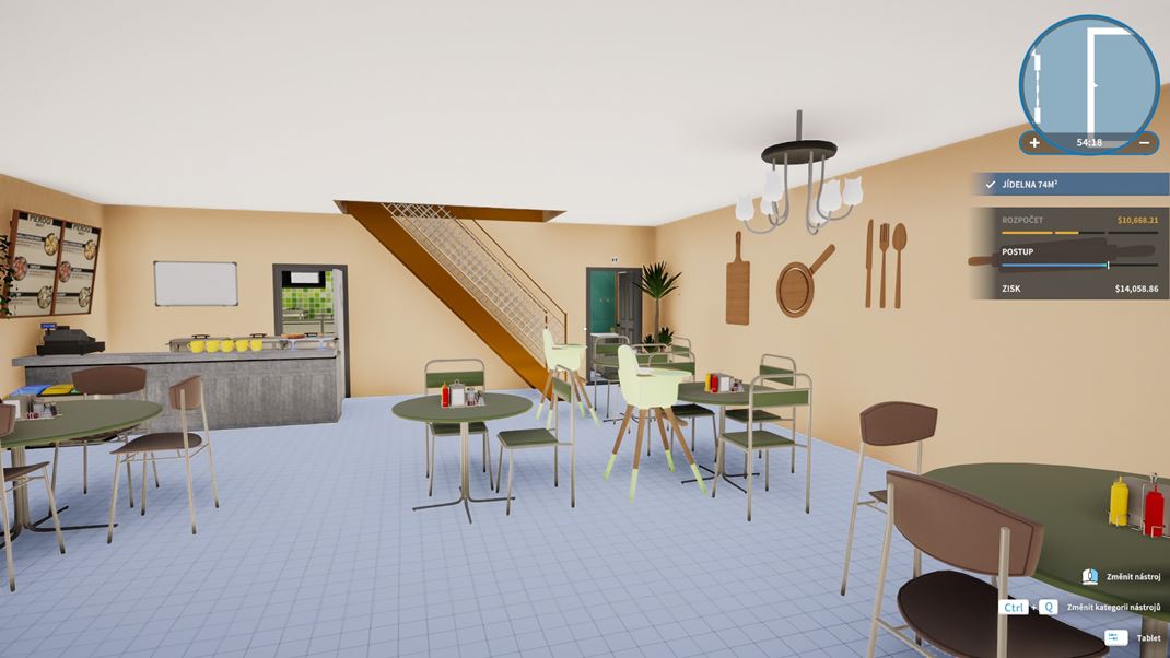 House Flipper: Remastered Collection Ako z hnusnej gar�e sprav�te mal� bistro.