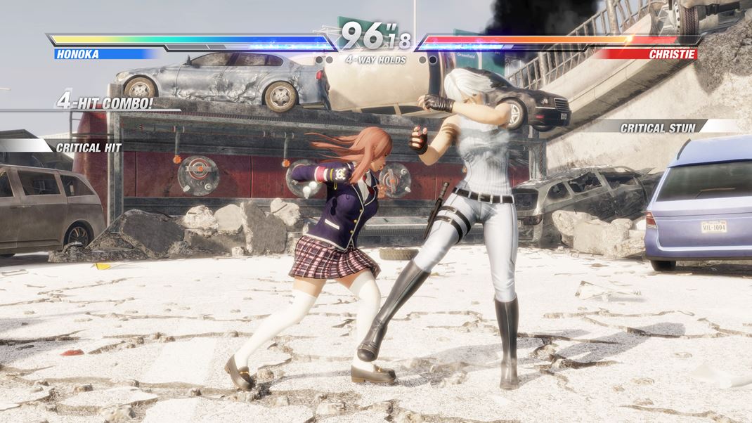 Dead or Alive 6 Last Round Ar�n je dostatok, s� rozmanit� a niektor� aj s de�truk�n�mi prvkami.