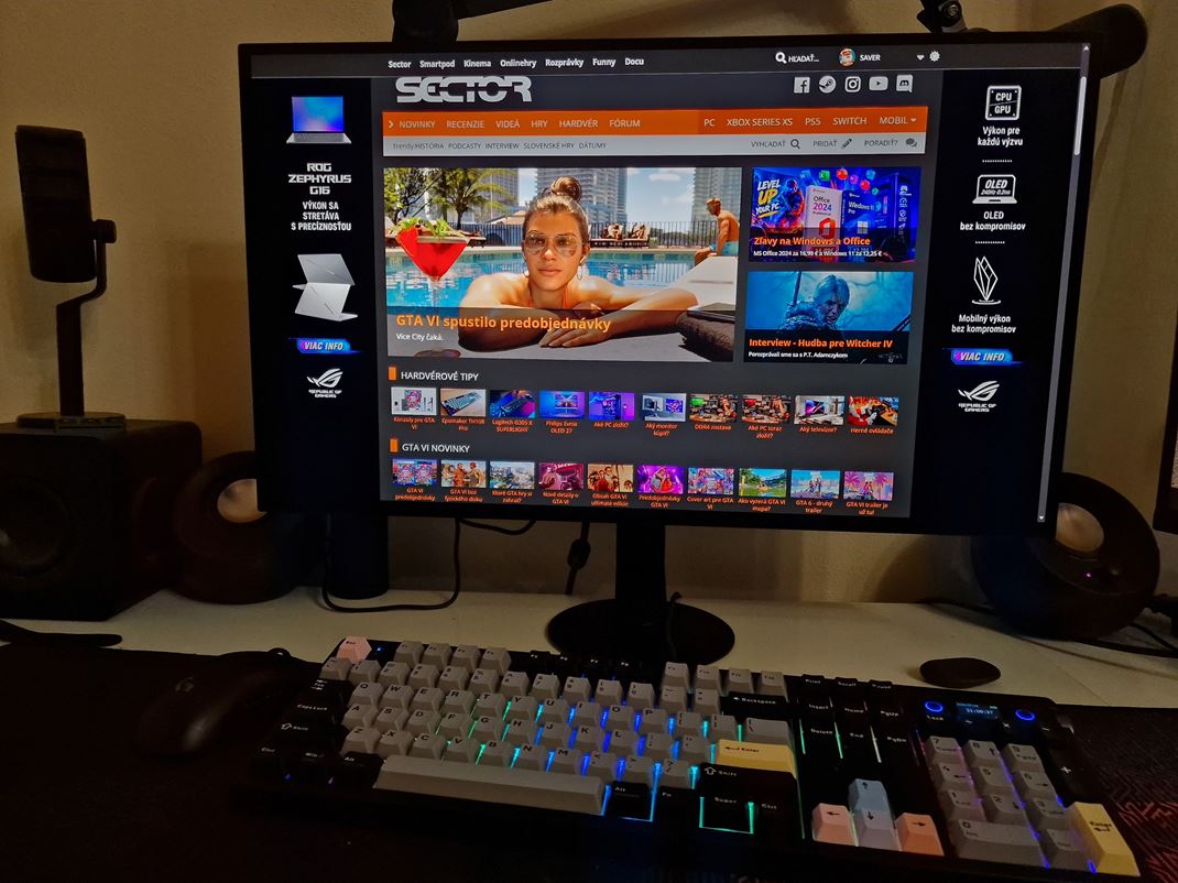 Sony OLED Inzone M10S II monitor