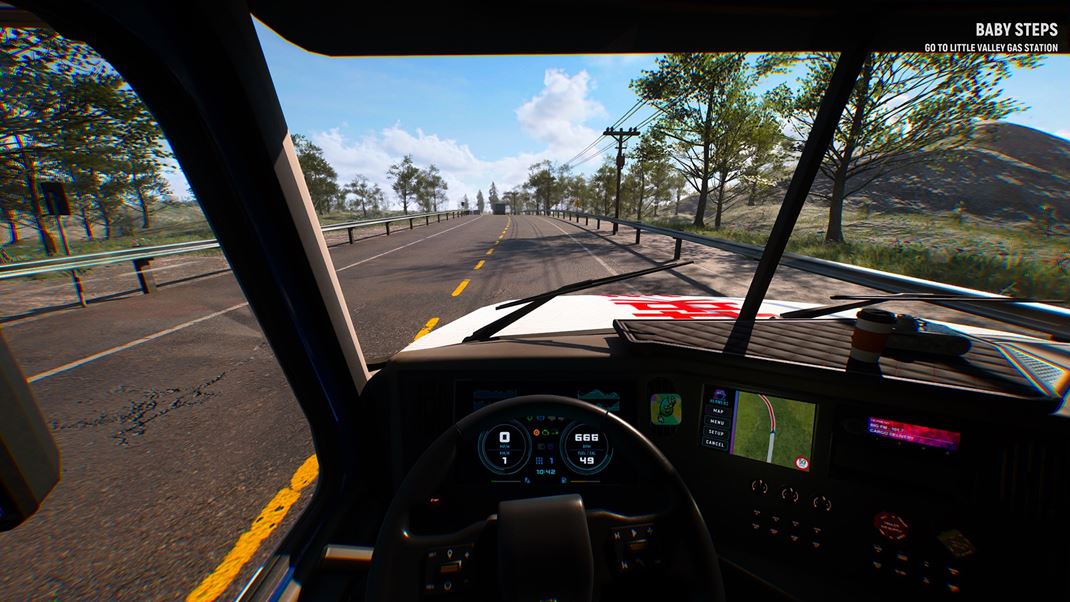 Truck Driver: The American Dream A na toto budete pozera� desiatky min�t.