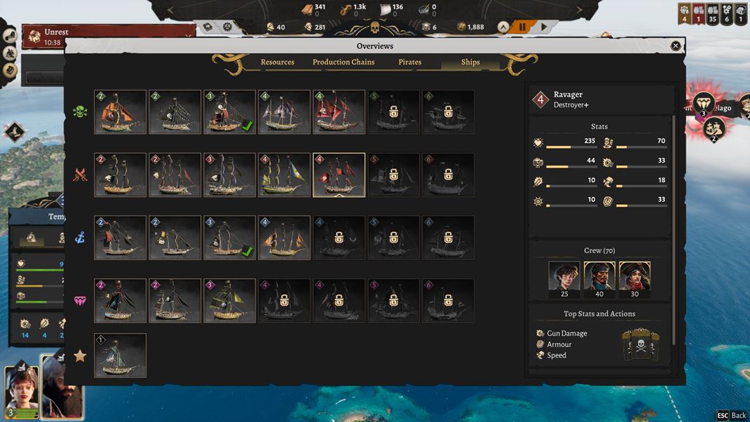 Corsair Cove Aj lod� je habadej.