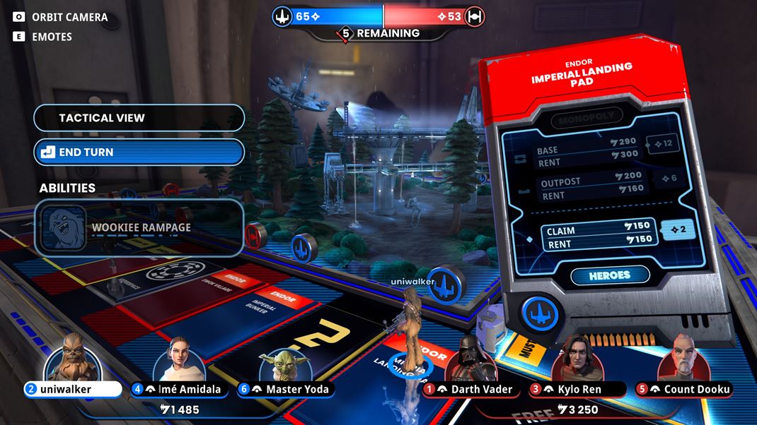 Monopoly: Star Wars Heroes vs. Villains