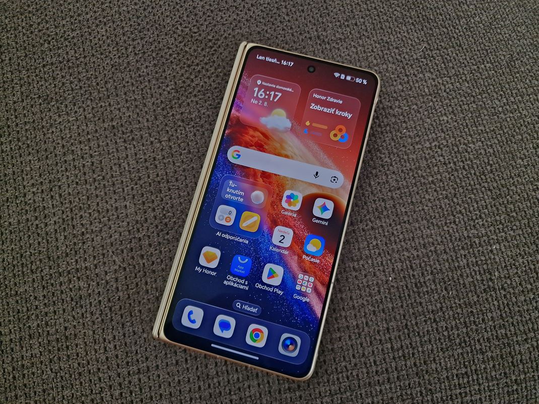 Honor Magic V6 MagicOS sa pekne vylep�uje, aj ke� a� pr�li�n� kop�rovanie iOS nie je ide�lny smer.