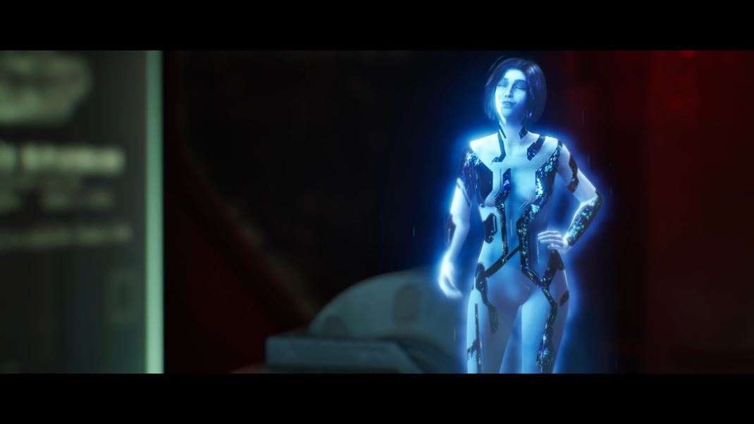Halo: Campaign Evolved Cortana je samozrejme sp� na palube.