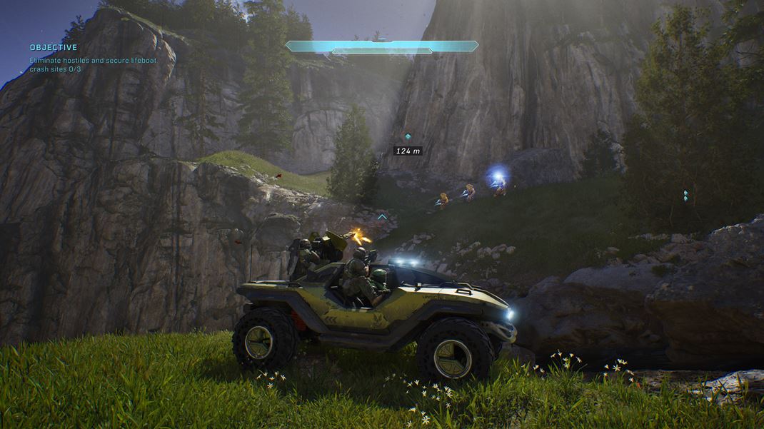 Halo: Campaign Evolved V�lety na Warthogu bud� teraz e�te p�sobivej�ie.