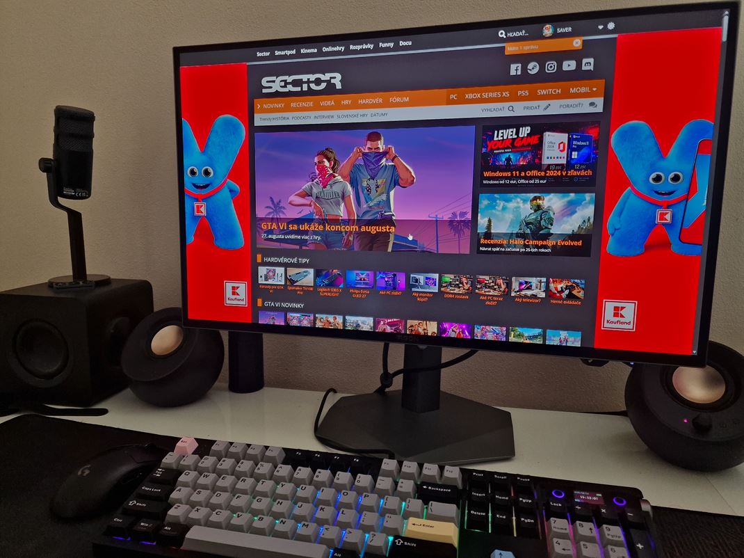 AOC Agon 277QKDC - 540Hz OLED monitor 