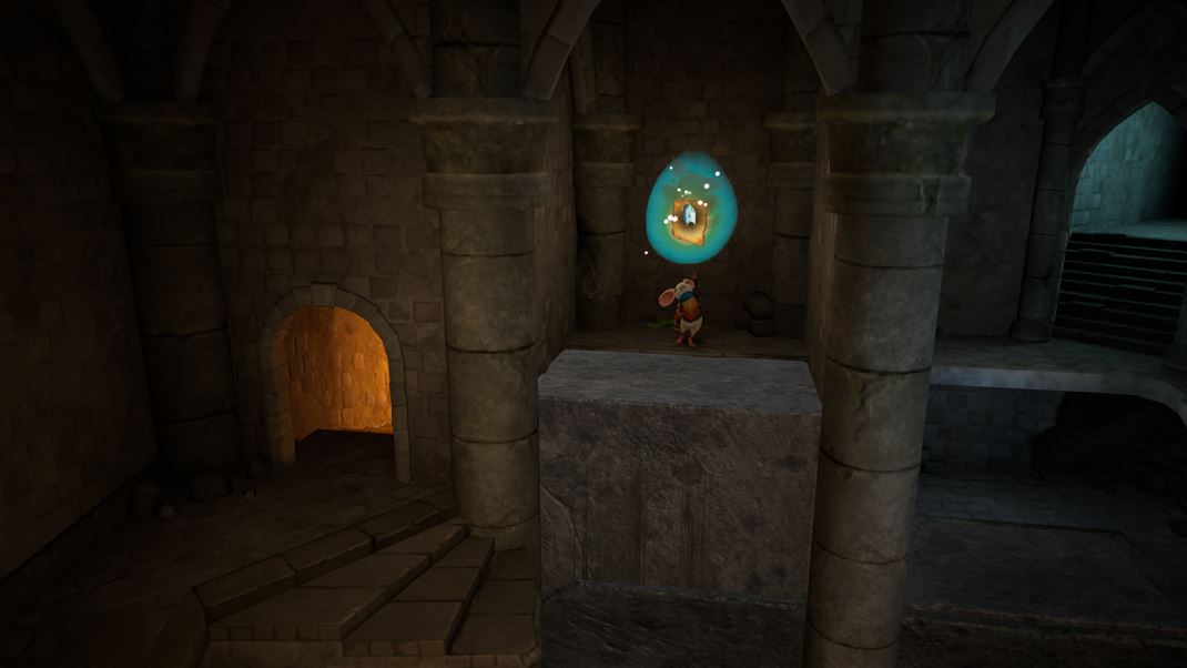 Moss: The Forgotten Relic Zbieran�m zvitkov si viete pred�i� �as hrania, no v��iu odmenu ne�akajte.