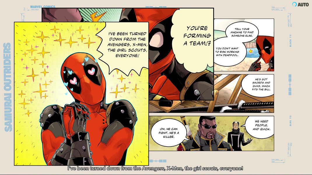 Marvel Tōkon: Fighting Souls  Komiksov� rozpr�vanie je netradi�ne orientovan� do�ava