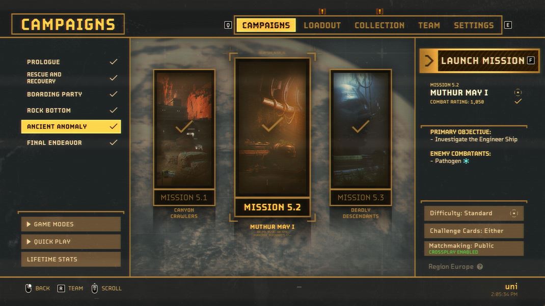 Aliens: Fireteam Elite 2 Kampane pon�kaj� slu�n� sadu m�p s kvalitn�m level dizajnom.