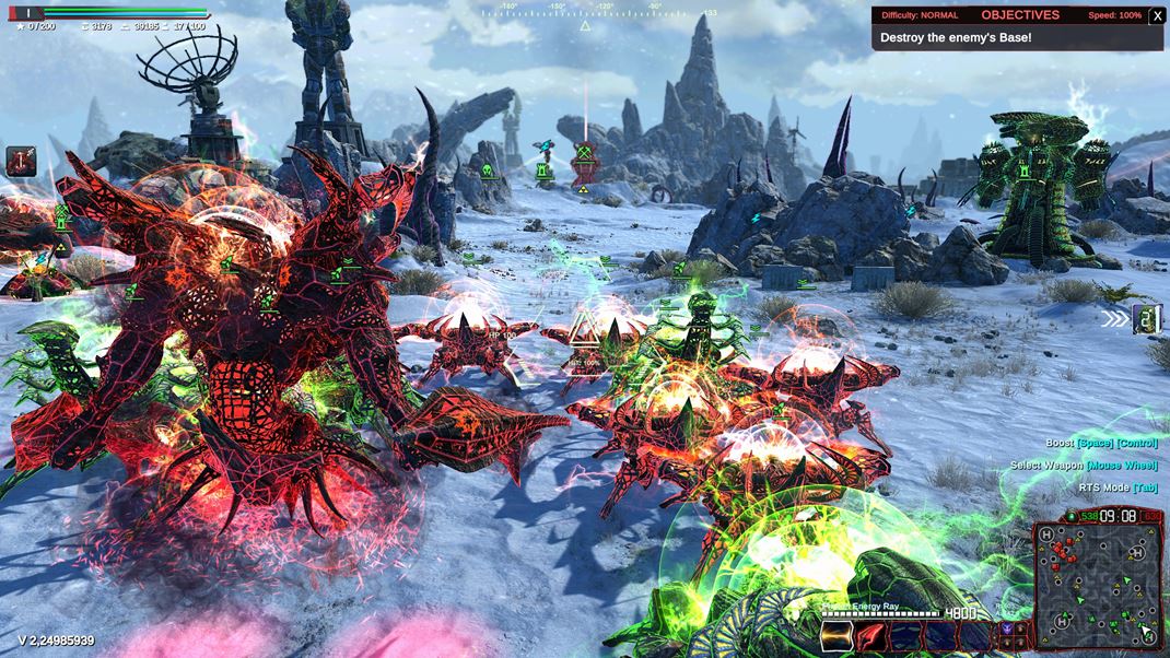 Warshift 2 Biomechanick� rasa priam �iari.