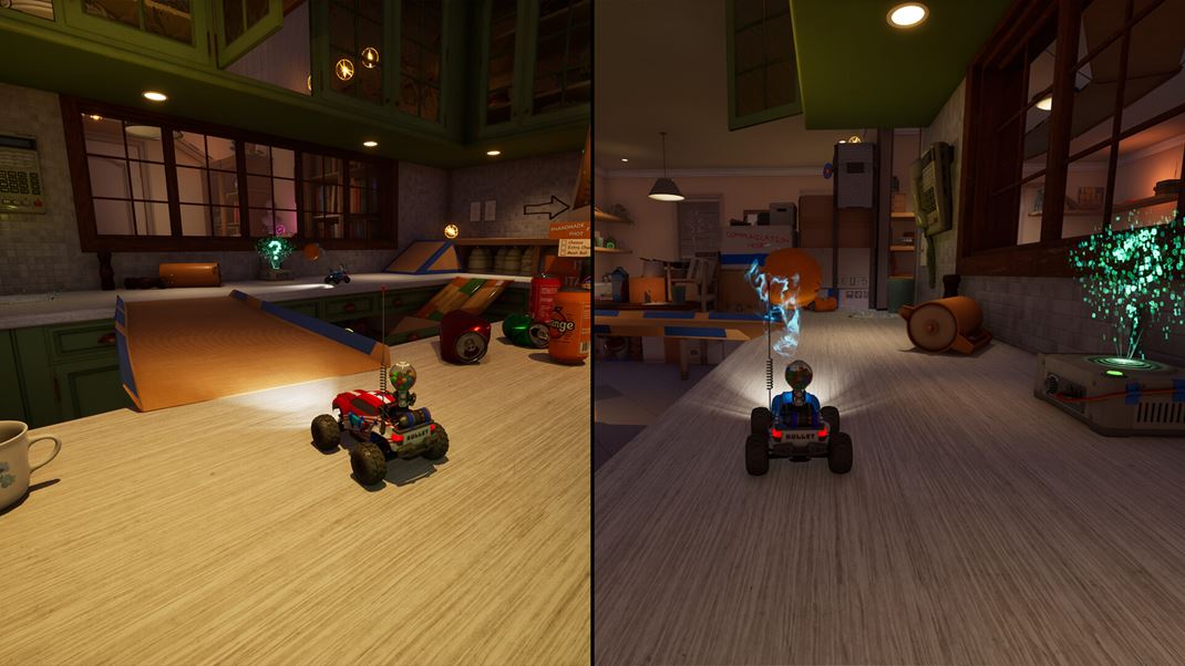 WheelMates V prvom leveli kuchyne sa nau�íte základné pohyby a funkcie.