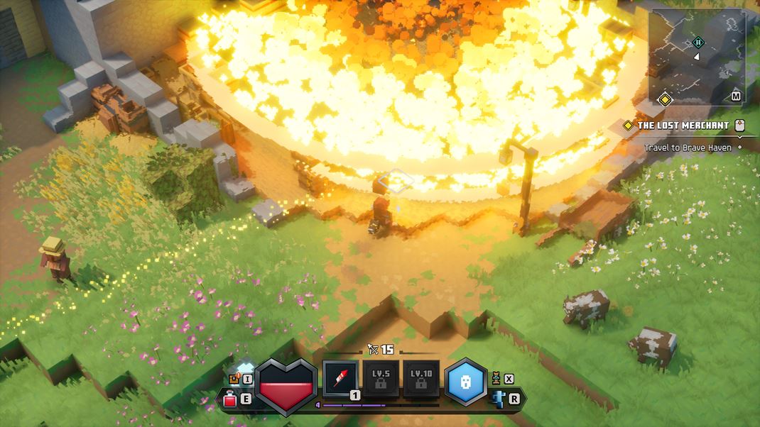 Minecraft Dungeons II Dynamit nebude ch�ba� a bude ma� svoju silu.