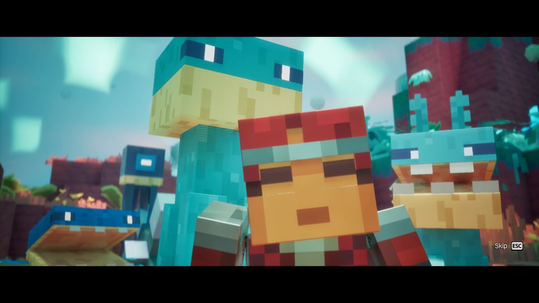 Minecraft Dungeons II Prestrihov� sc�ny s� prekvapivo nekvalitn�